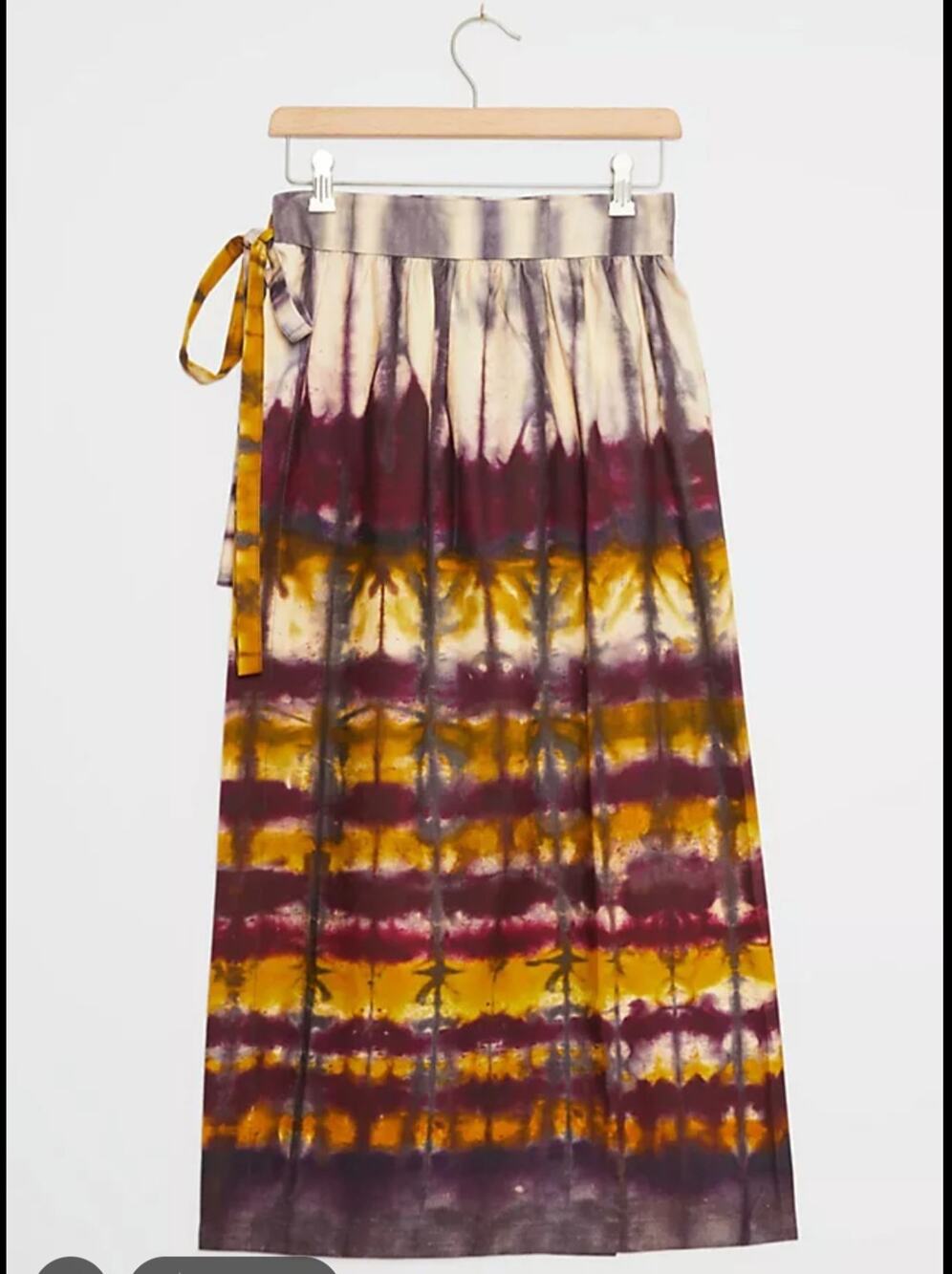 Anthropologie Tiny Heidi Tye-Dye Wrap Skirt in Women’s Size Med Boho Chic Hippie